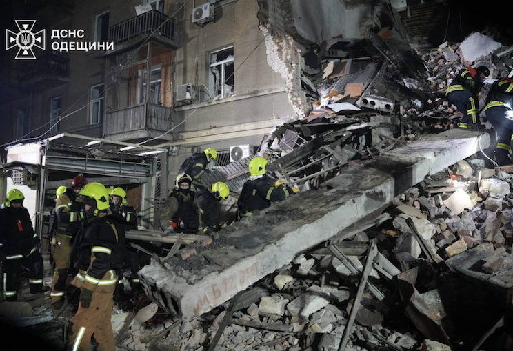 Вночі Росія вдарила по Одесі 