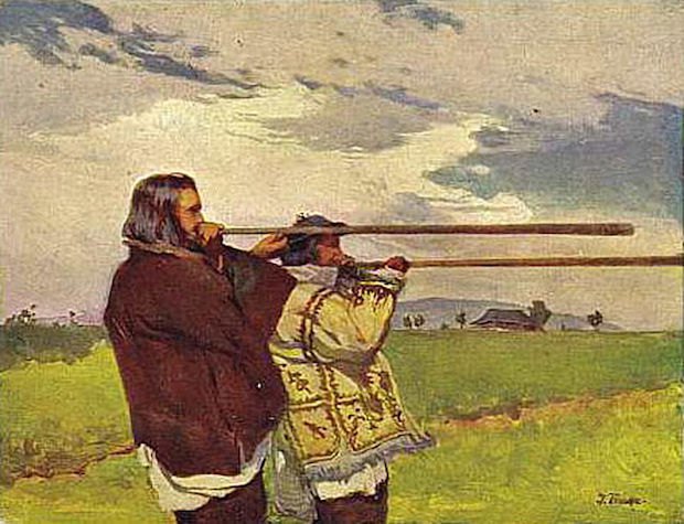 «Трембітарі», 1905