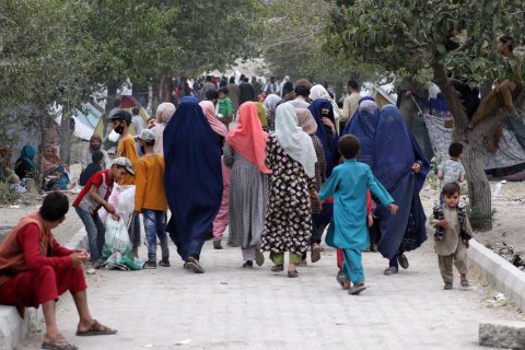 В Афганистане сотни местных жителей вышли на протесты против власти "Талибана"