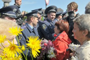 Возложение цветов во Львове состоялось без эксцессов