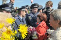 Возложение цветов во Львове состоялось без эксцессов