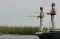 Медведев и Путин съездили на рыбалку 