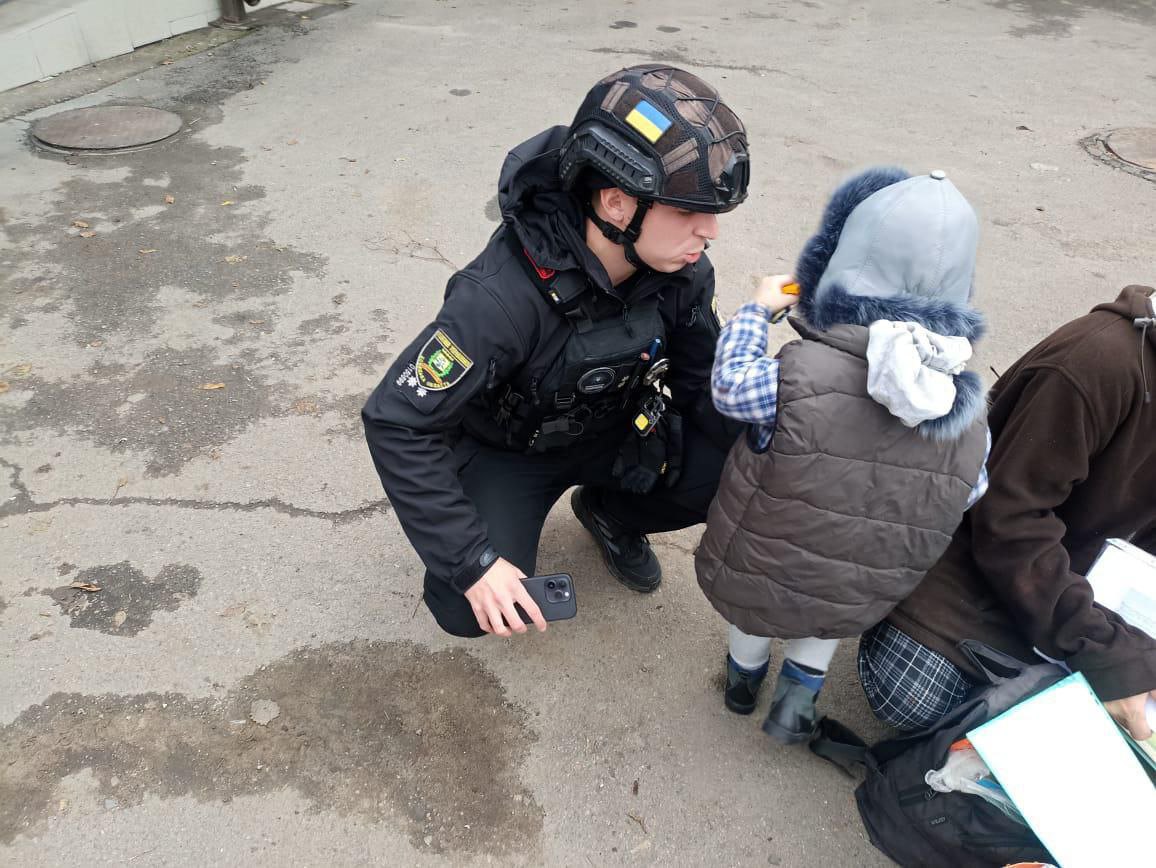 Дитина на місці атаки РФ у Костянтинівці