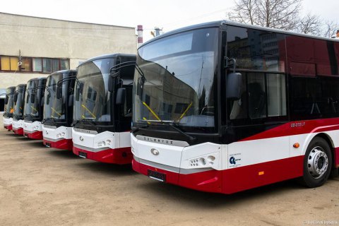 Ивано-Франковск получил турецкие автобусы