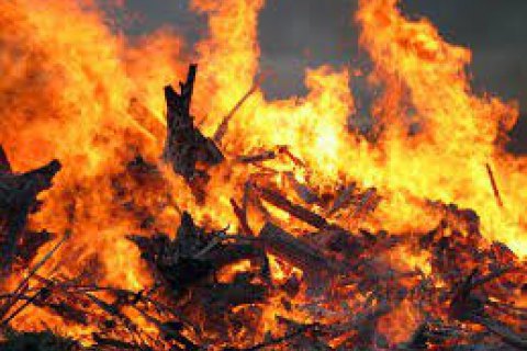 В Украине в течение двух дней количество пожаров в экосистемах увеличилось почти втрое