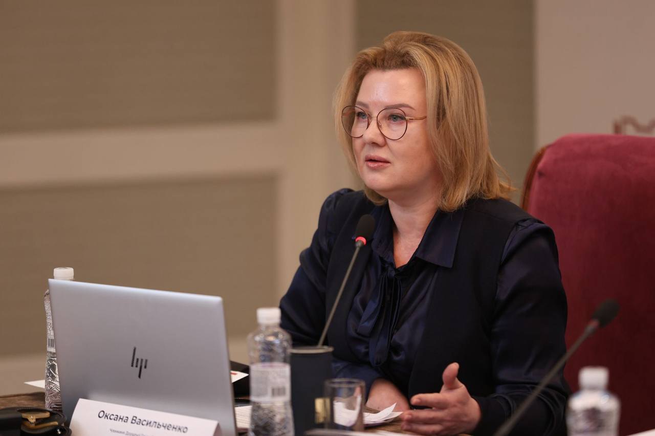 Голова ДГЕ Оксана Васильченко 