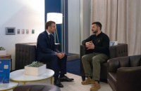 Зеленський і Макрон обговорили роботу переговорних команд у Женеві 