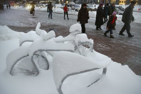 У понеділок у Києві невеликий сніг