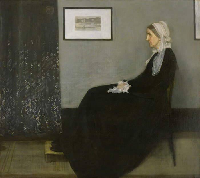 Джеймс Уистлер. «Аранжировка в сером и чёрном. Мать художника» (1871)