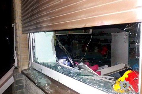 В Харькове грабители взорвали банкомат и забрали из него деньги