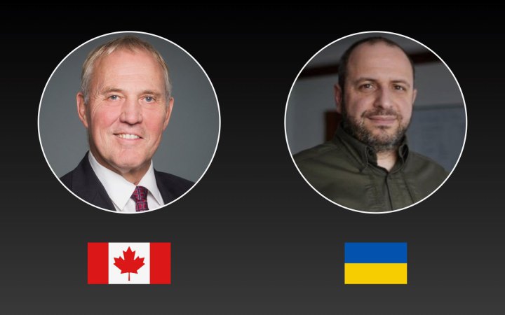 Умєров обговорив із міністром оборони Канади військову допомогу Україні