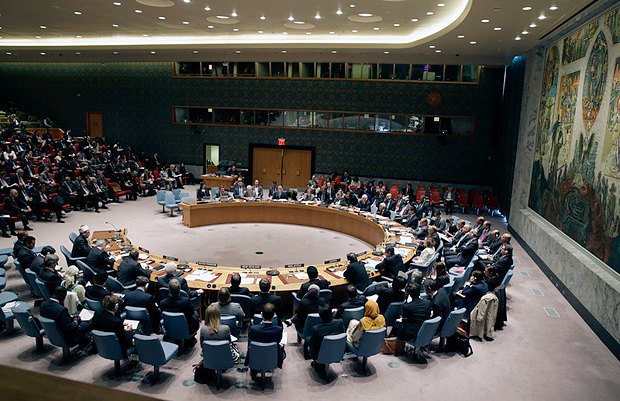 засідання Ради Безпеки ООН у залі після капітального ремонту