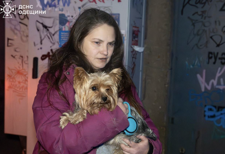 Унаслідок атаки по центру Одеси поранені 5 людей