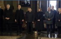 У Києві за участі лідерів Європи почалися приурочені до роковин повномасштабної війни заходи