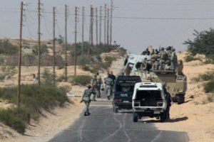Боевики застрелили полицейского на Синае