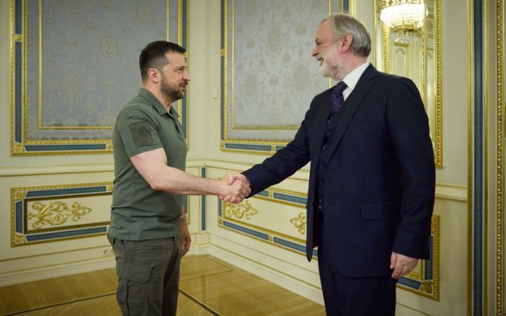 Зеленський закликав Британію очолити формування "повітряної коаліції" для України