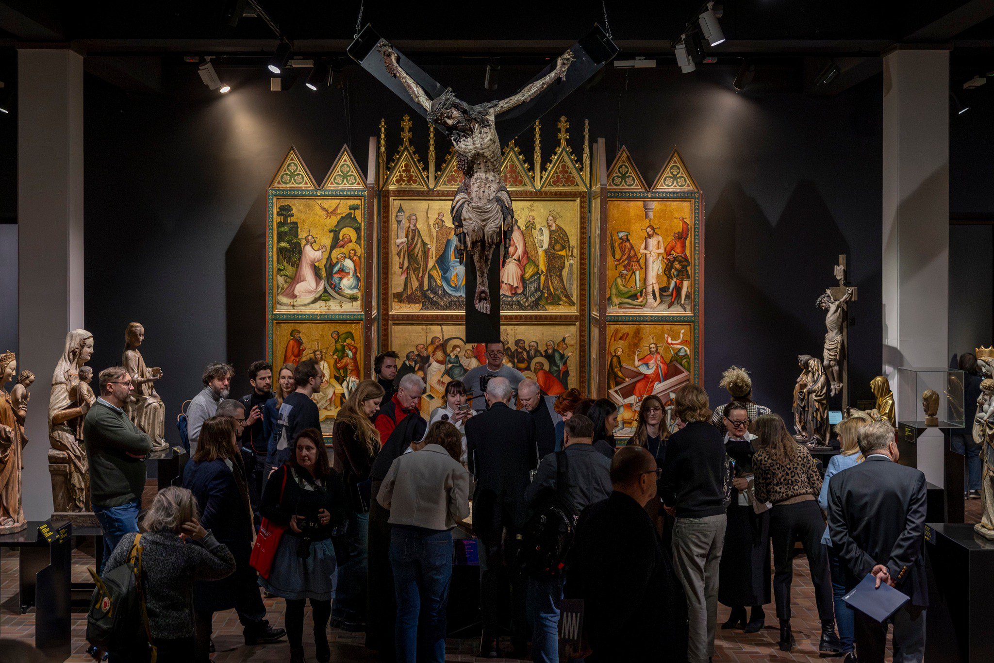 Відвідувачі Національного музею у Варшаві.