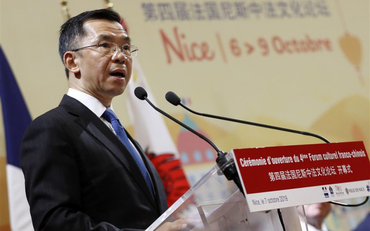 МЗС Франції закликало посла Китаю робити публічні заяви відповідно до офіційної позиції своєї країни