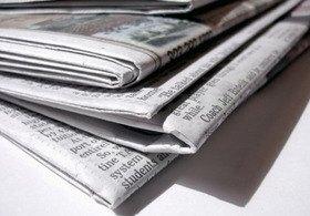 Грузинские газеты вышли с пустыми первыми полосами