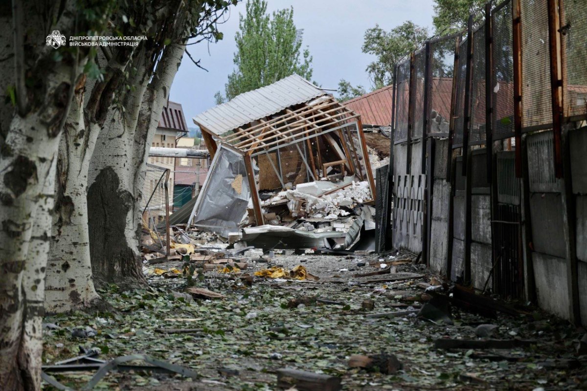 Наслідки російської атаки на Дніпропетровщині