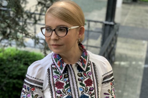 Тимошенко назвала вышиванку символом гражданского мужества 