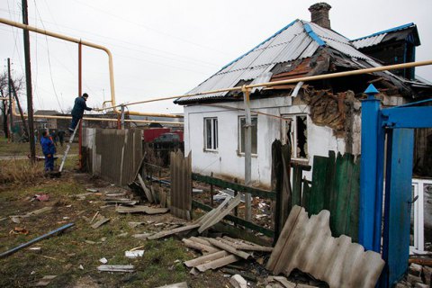 Боевики обстреляли Правдовку в Донецкой области