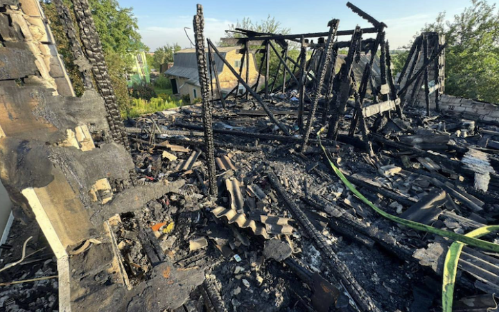 Унаслідок російської атаки на Київщину постраждав чоловік