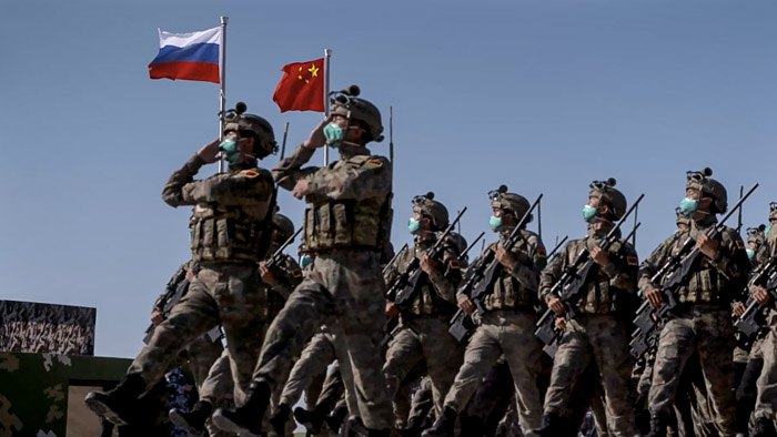 Спільні військові навчання Китаю та Росії під назвою ZAPAD/INTERACTION-2021