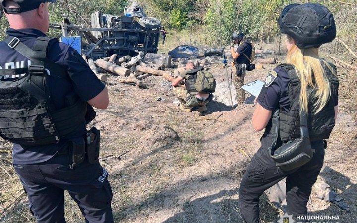 ​На Харківщині на міні підірвалася вантажівка, постраждали двоє чоловіків