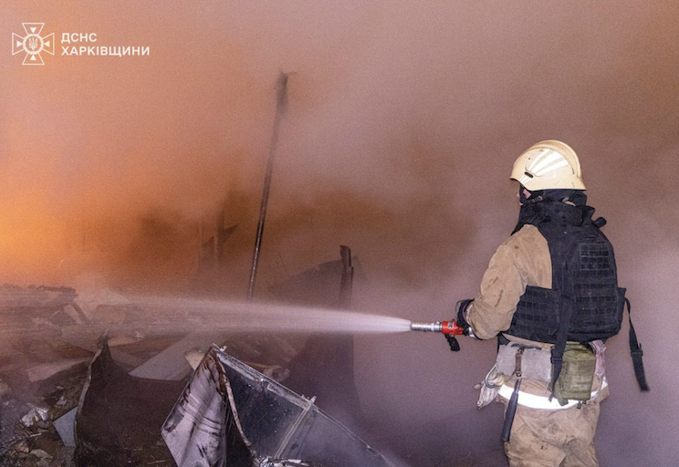 Наслідки атаки в Харківській області 