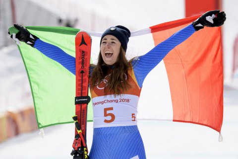 Итальянка Годжиа выиграла золото Олимпиады в скоростном спуске
