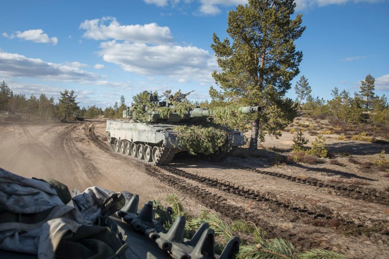 Танк Leopard 2A6 збройних сил Фінляндії