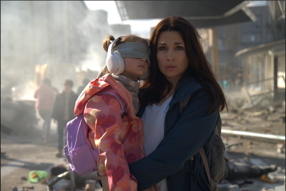 Кадр з новели «Підводна пригода», Поліна Гайова і Ольга Коротяєва