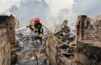 У Житомирській області внаслідок атаки спалахнули декілька пожеж