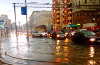На Москву обрушилася тропічна злива