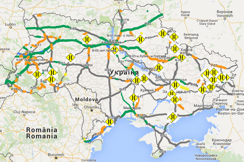 ЕС профинансирует создание геоинформационной системы дорог Украины