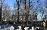 Митинг в поддержку власти в Мариинском парке охраняет 1 тыс. милиционеров