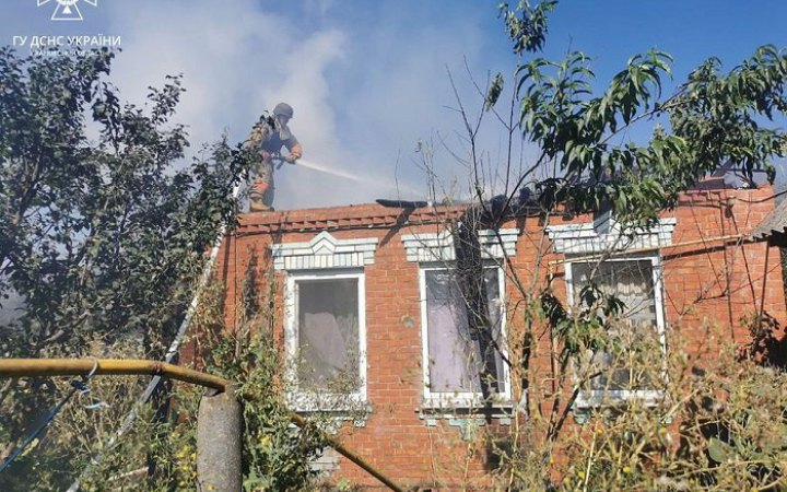 Уранці ворог обстріляв Козачу Лопань на Харківщині, поранені двоє чоловіків