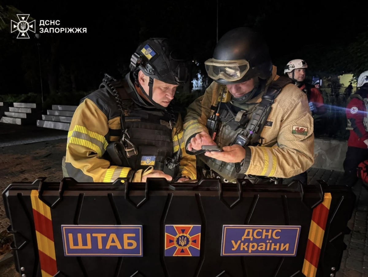 Ліквідація наслідків удару 