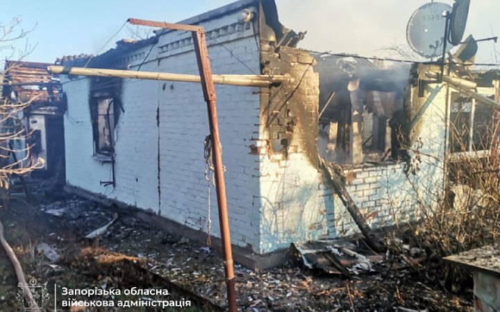 Росіяни завдають ударів по прифронтових населених пунктах Запоріжжя