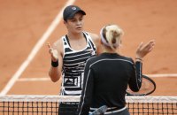 Полуфиналистки Roland Garros в женском одиночном разряде выдали самый безумный сет в истории турнира