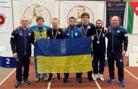Збірна України з вільної боротьби посіла друге загальнокомандне місце на турнірі в Болгарії