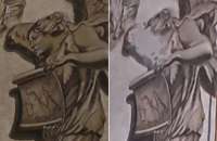 У Римі затерли обличчя янгола на фресці, яке нагадувало риси Мелоні