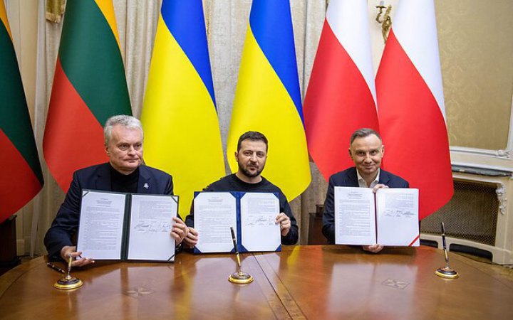 Науседа закликав Україну і Польщу якнайшвидше владнати розбіжності заради захисту Європи від Росії (доповнено)