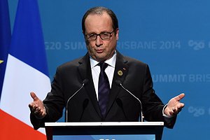 Олланд: решение боевиков перенести выборы - результат переговоров в Париже
