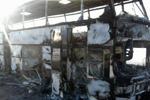 В Казахстане назвали причину возгорания автобуса, в результате которого погибли 52 человека