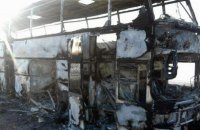 У Казахстані назвали причину загоряння автобуса, в результаті якої загинули 52 людини