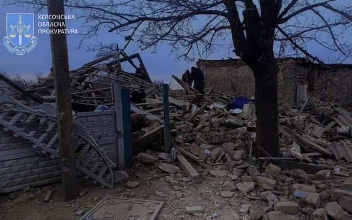 Унаслідок російського терору на Херсонщині загинула людина, ще троє поранені