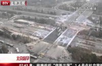 В Китае за 43 часа построили новый многополосный автомобильный мост 