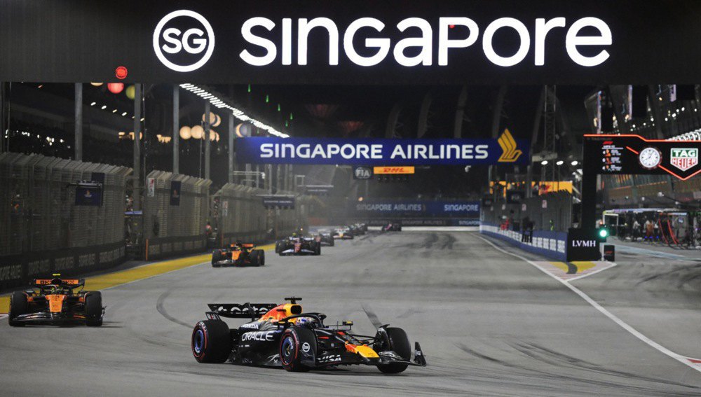 Макс Ферстаппен під час гонки